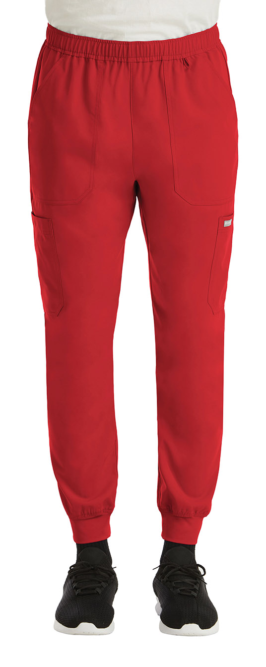5892 Men's full elastic jogger pant