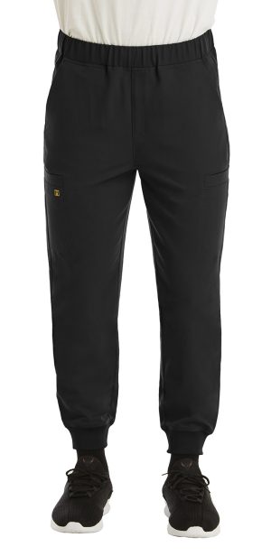 8902_Matrix Pro_BLK 8902 Full elastic Waistband jogger pant